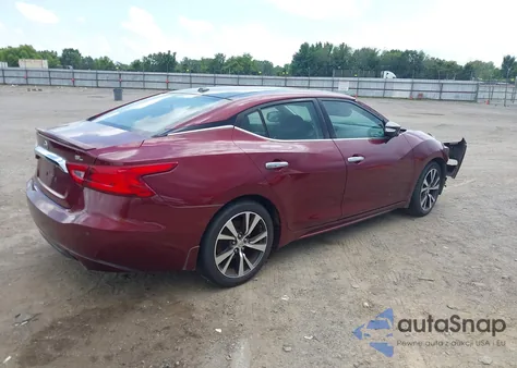 2017 Nissan Maxima 3.5S/Sv/Sl/Sr/Plat from USA, damaged, VIN 1N4AA6AP4HC369735